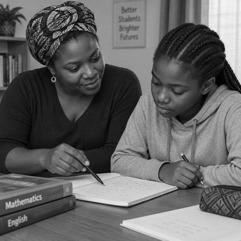 GCE Maths prep — 3 sessions a week.